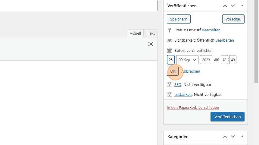 Simple Posting erstellen und planen - Step 13