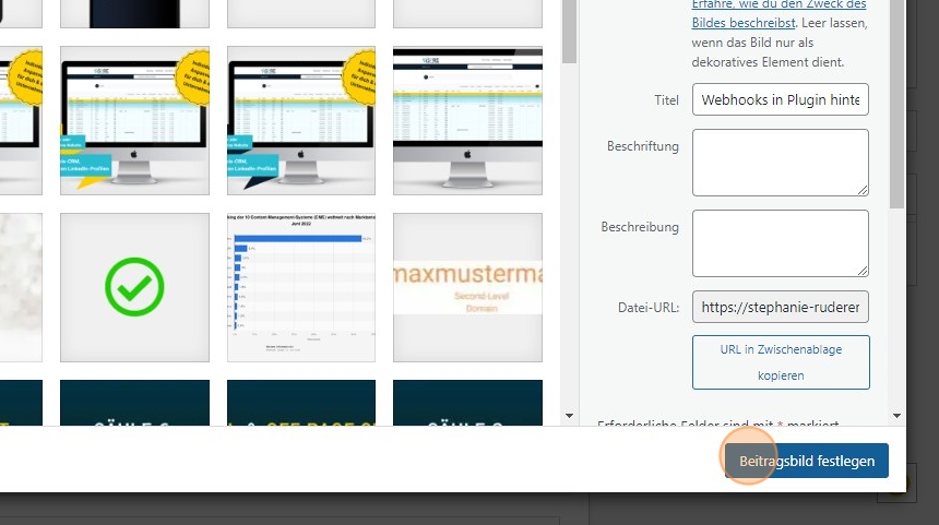 Simple Posting erstellen und planen - Step 7