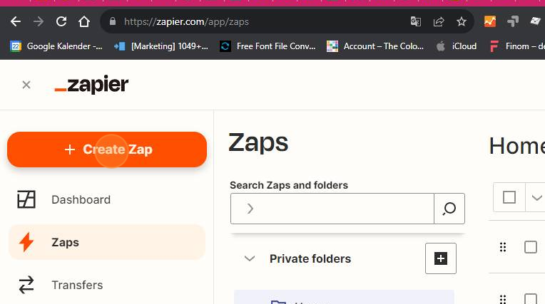 Verbinde deine Website mit Buffer via Zapier - Step 2