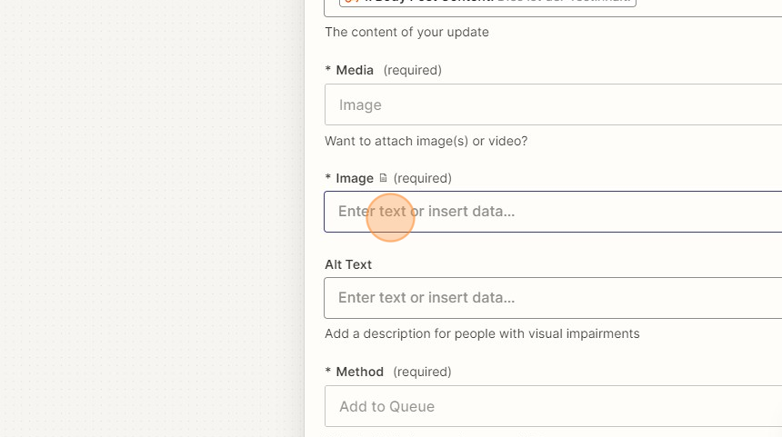 Verbinde deine Website mit Buffer via Zapier - Step 37