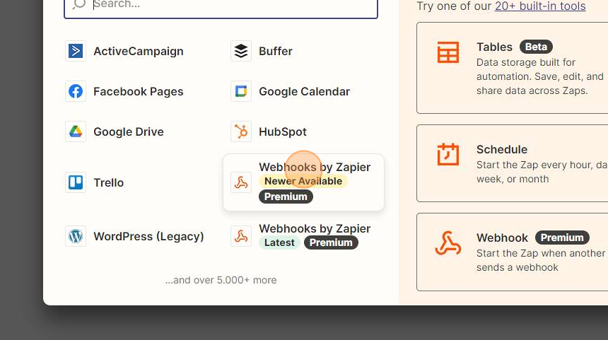 Verbinde deine Website mit Buffer via Zapier - Step 4