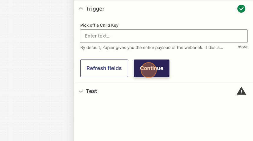 Verbinde deine Website mit Buffer via Zapier - Step 8