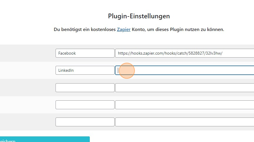 Webhooks in Plugin hinterlegen und aktivieren - Step 4