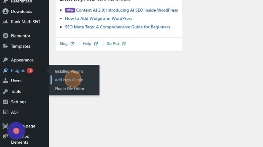 Install and Activate the Simple Posting Plugin - Step 2