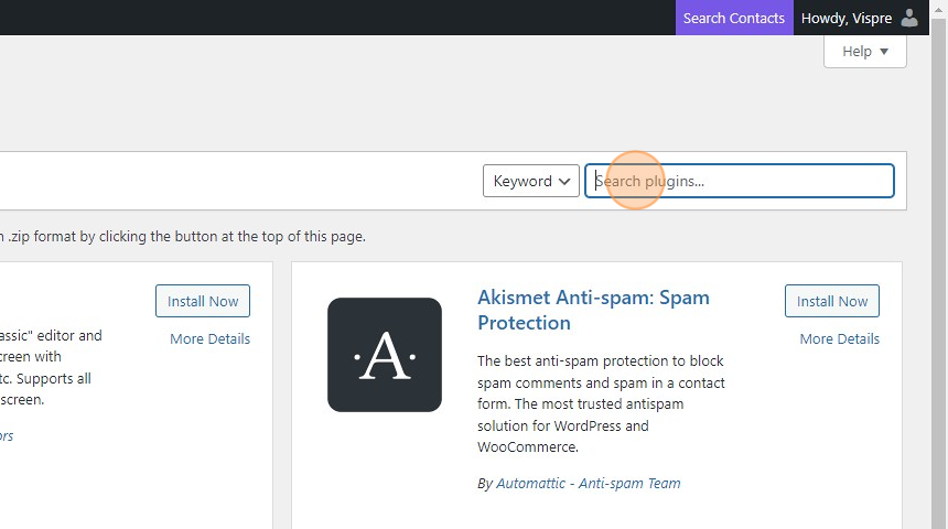 Install and Activate the Simple Posting Plugin - Step 3