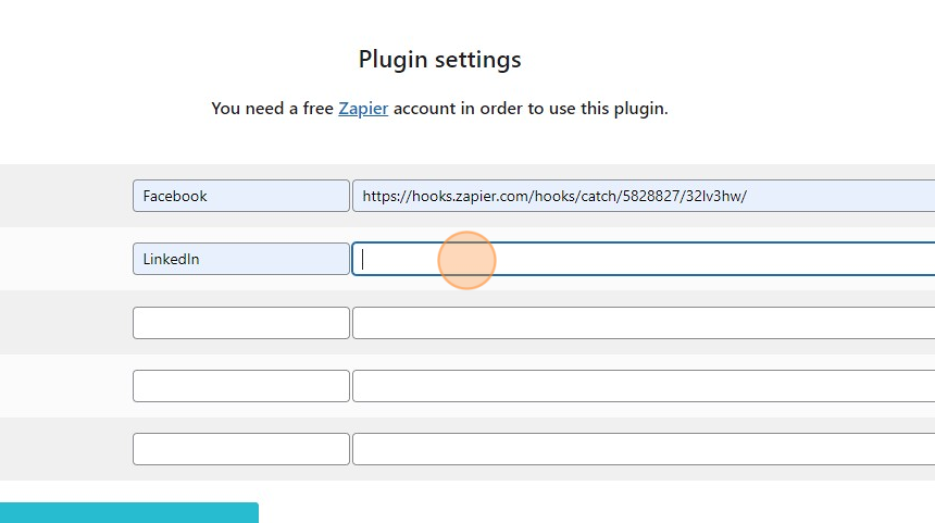 Store and activate webhooks in plugin - Step 5